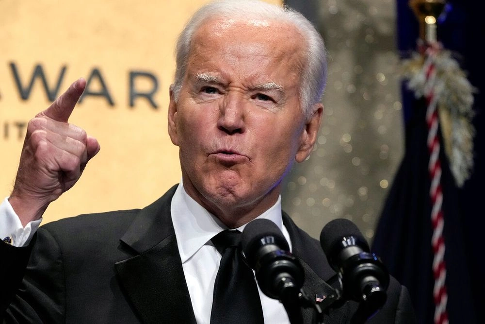 Biden condemns russian detention of American journalist on espionage charges