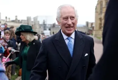 Charles III made his first public appearance since his cancer diagnosis, attending an Easter service