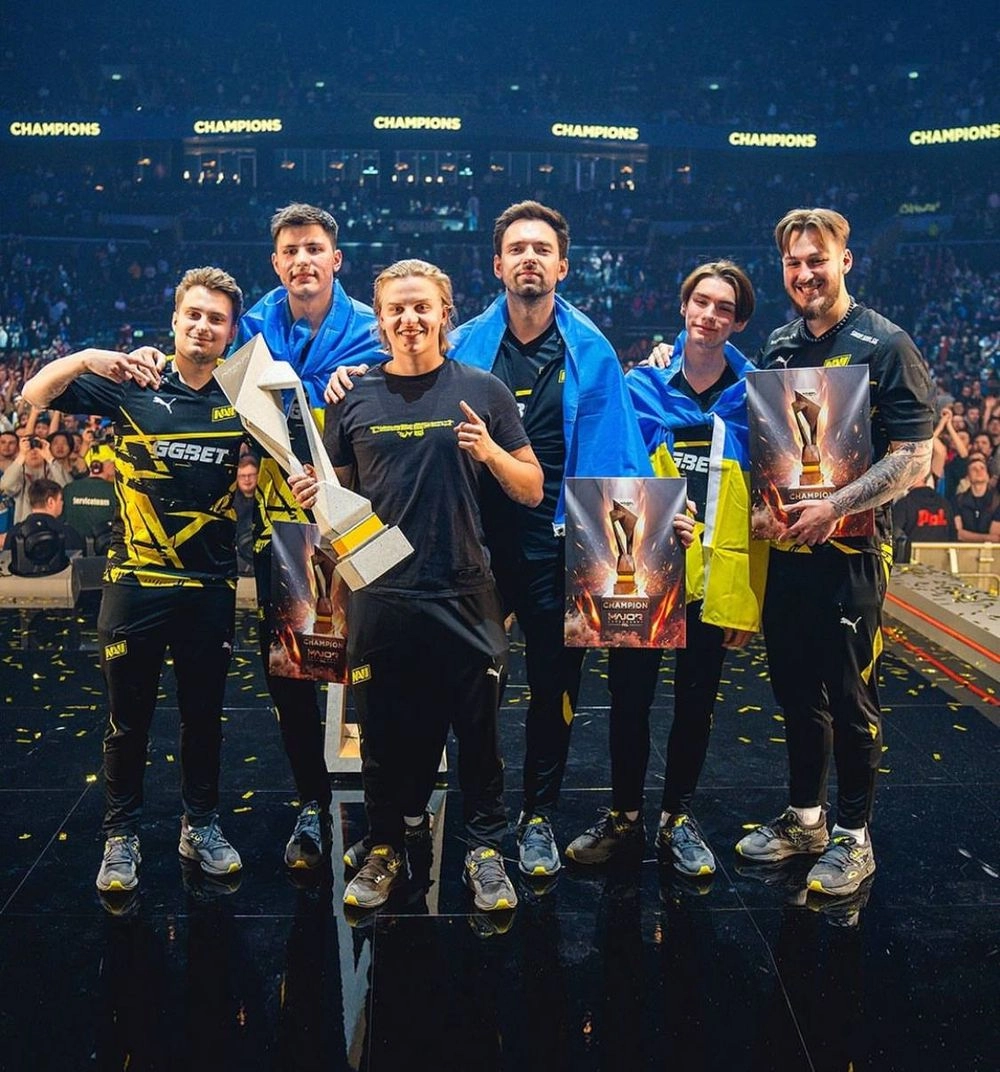 Ukrainian esports team NAVI wins the final of PGL CS2 Major Copenhagen 2024