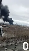 Large-scale fire in yekaterinburg: uralmashzavod's workshop catches fire
