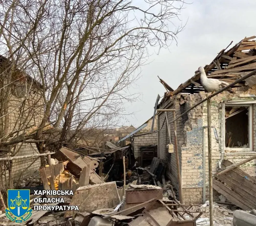 Харківщина: прокуратура показала село Курилівці після російського обстрілу