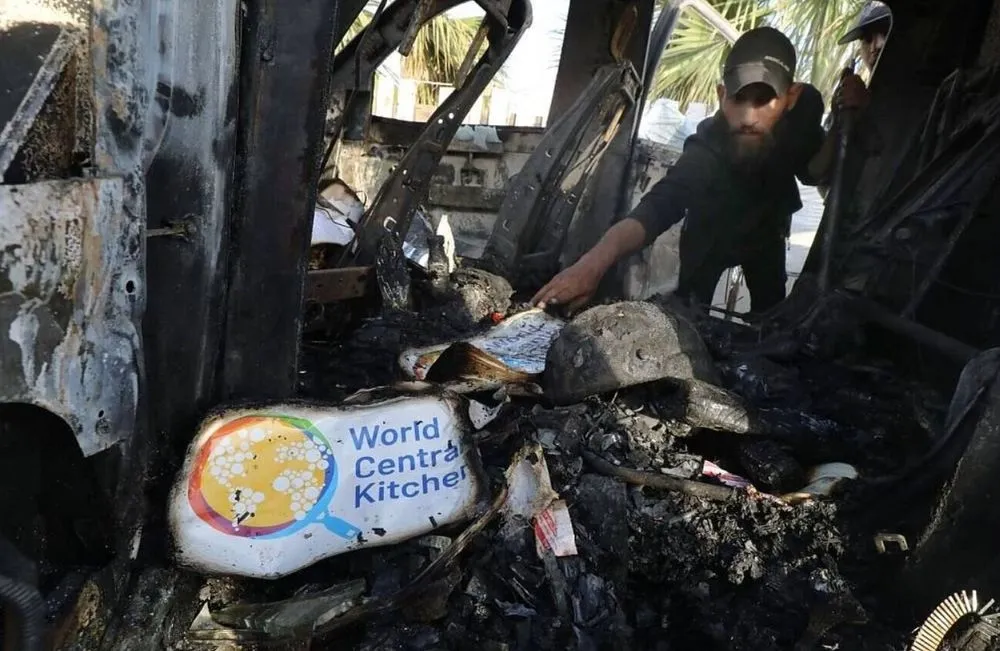 Нетаньяху признал "случайную атаку", в результате которой погибли 7 сотрудников гуманитарной организации