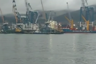 ATESH agents reconnoitered the remains of Russian Black Sea Fleet ships in Novorossiysk, found cargo ships in Tsemeska Bay