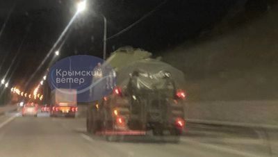 В оккупированном Крыму заметили переброску военной техники