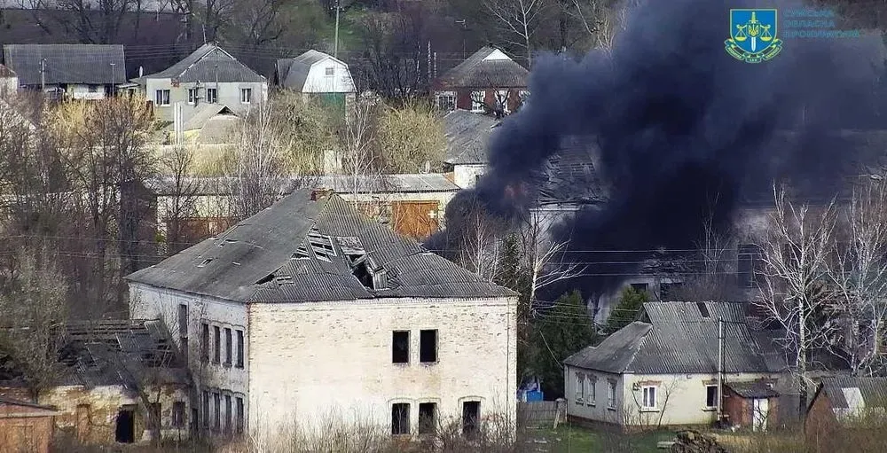 Sumy region: Russians shelled 4 communities in the border area, using rockets, CABs and VOGs