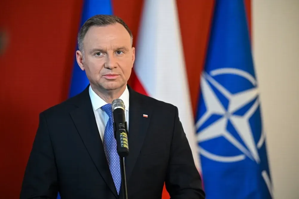 Duda urges NATO leaders to increase defense spending to 3% of GDP