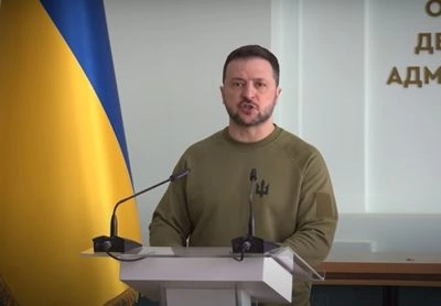 Zelenskyy: Russians fired 15 thousand shells at border communities of Chernihiv region over the past year