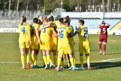 Женская сборная Украины обыграла Косово со счетом 2:0 в отборе к Евро-2025