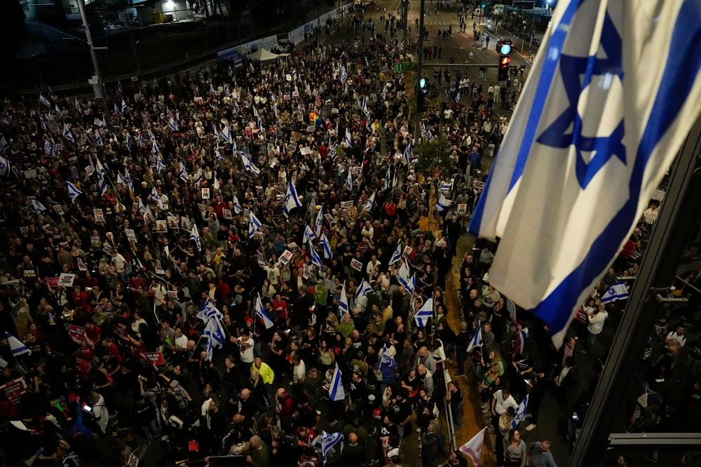 Протесты в Израиле: люди требуют отставки Нетаньяху, досрочных выборов и освобождения заложников