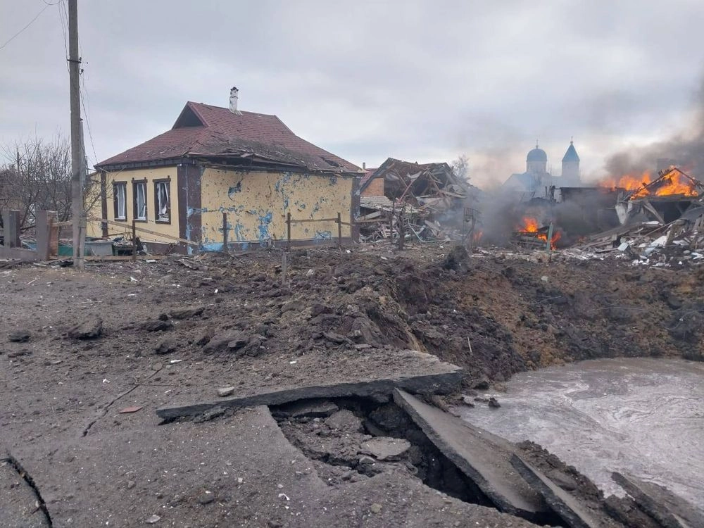 Под российскими ударами были 20 населенных пунктов Харьковщины, Золочев обстреляли из КАБов - глава ОГА