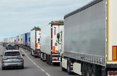 More than 500 trucks are waiting at the Polish-Ukrainian border: the least number of trucks are allowed through Yahodyn