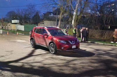 A Nissan hit an 8-year-old child in Zhytomyr, police are investigating