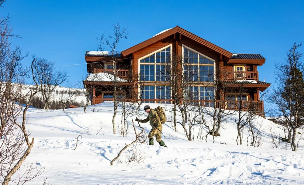 Swedish and Norwegian military were rented "Russian cottages" during NATO exercises