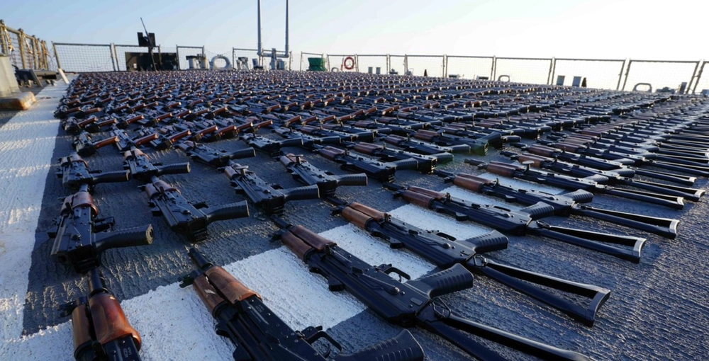 Rifles, machine guns, and grenade launchers: The US handed over thousands of confiscated Iranian weapons to Ukraine