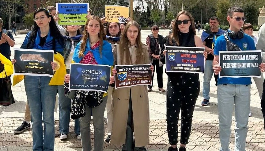 a-rally-in-support-of-ukrainians-held-in-captivity-by-the-russian-federation-was-held-in-madrid