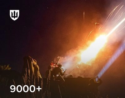 С начала войны в небе над Украиной было уничтожено более девяти тысяч вражеских беспилотников