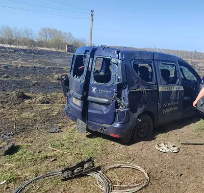 На Сумщине энергетики попали под артиллерийский обстрел рф