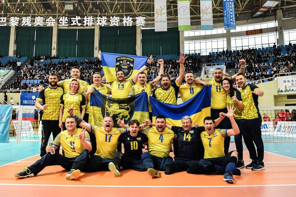 Ukrainian women's volleyball team secures a ticket to the 2024 Paralympics