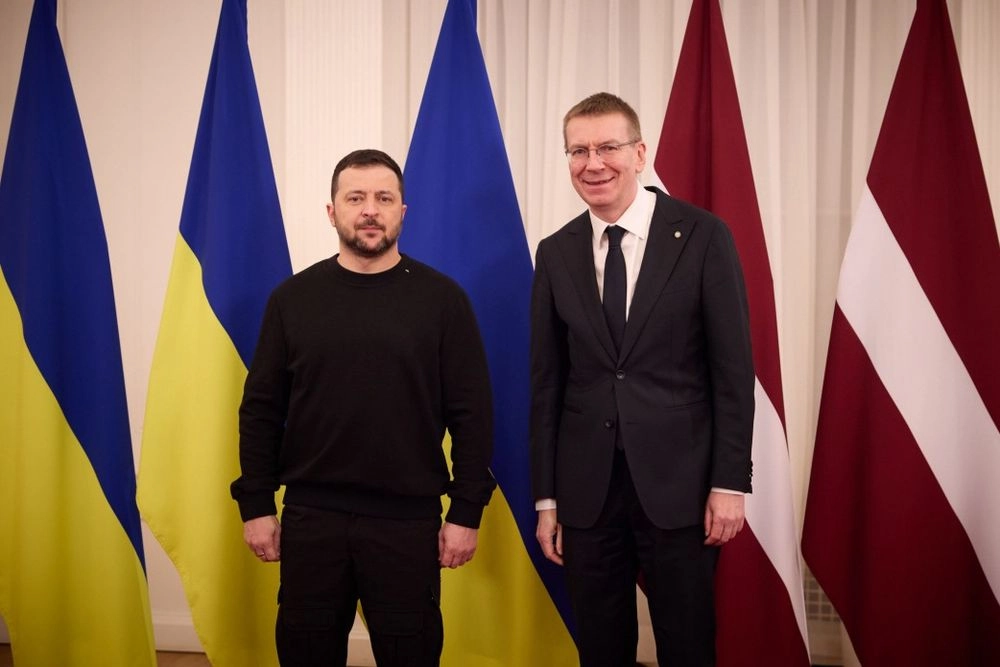 Ukraine and Latvia sign bilateral security agreement - Zelenskyy
