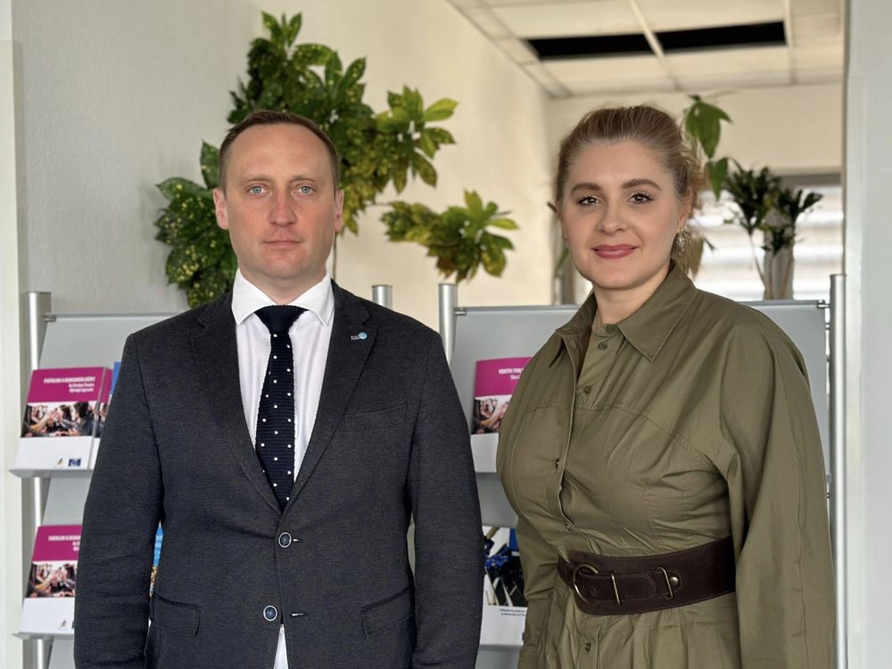 Chesnokov discusses support for Ukrainian youth with the head of the European Youth Foundation