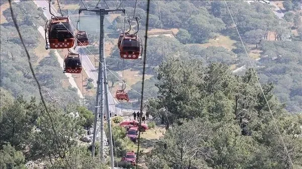 A funicular accident occurs in the resort of Antalya: one person is killed, 10 injured