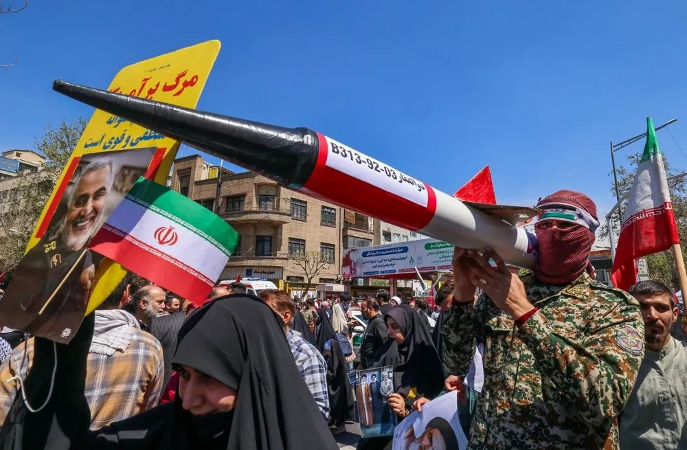 Iran launches dozens of drones at Israel