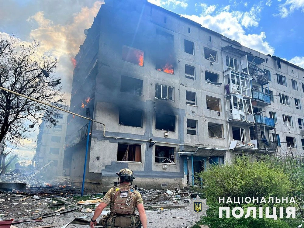 The enemy attacked 7 localities in Donetsk region over the last day: fired from Smerchy, hit with S-300 bombs and missiles
