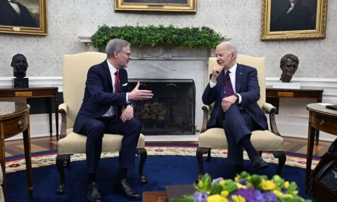 biden-discusses-support-for-ukraine-with-czech-pm