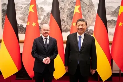 Scholz to discuss "just peace" in Ukraine with Xi Jinping in Beijing