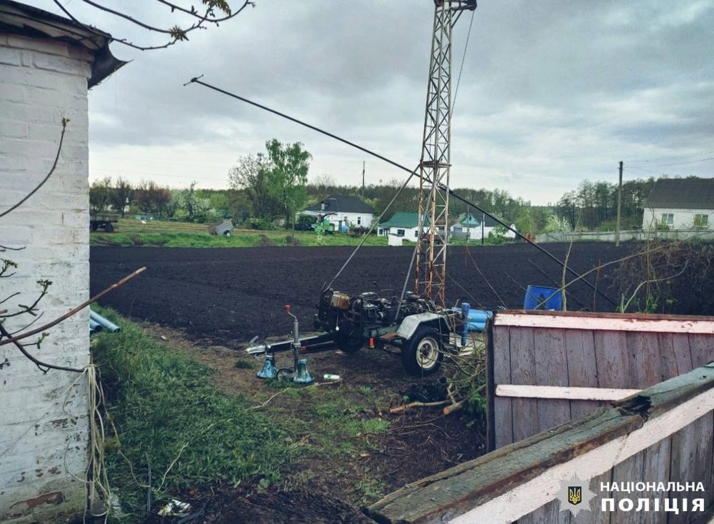 Two men in Kyiv region electrocuted while drilling a well in the rain, one killed