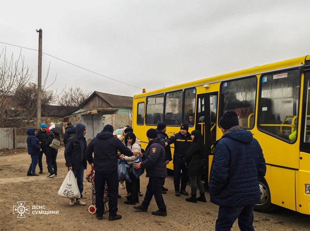 More than 12 thousand people evacuated from border areas of Sumy region