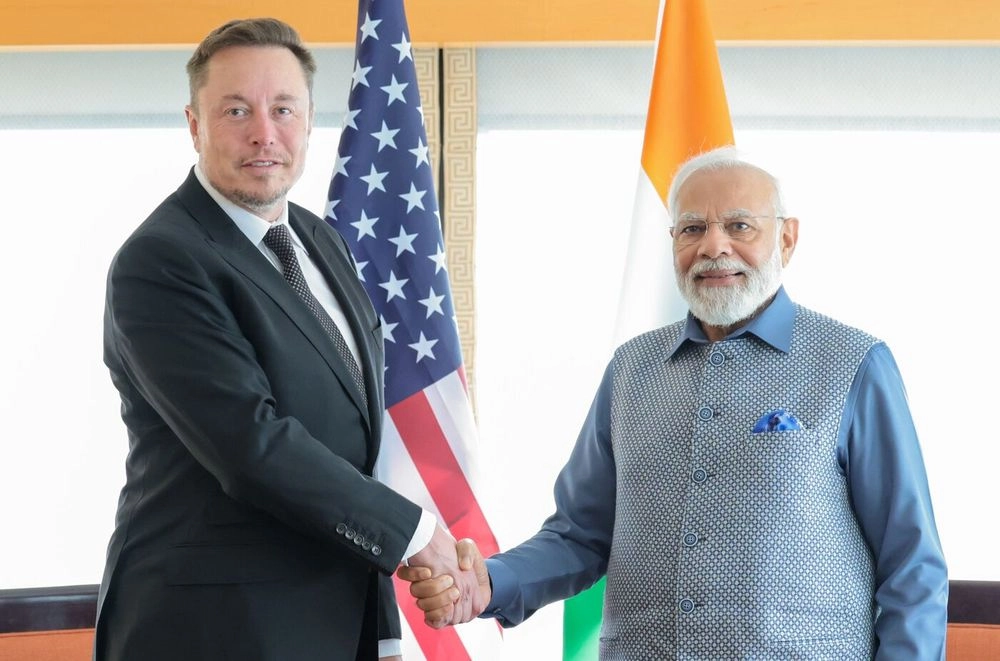 Musk travels to India to meet Modi amid big election and discuss Tesla's investment plans