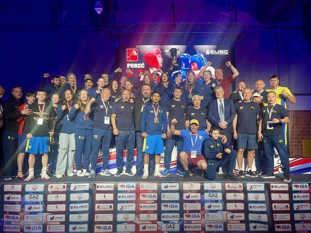 Ukrainian boxing team wins European Youth Championship in Croatia