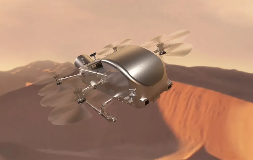 NASA підтвердило місію Dragonfly на супутник Сатурна Титан