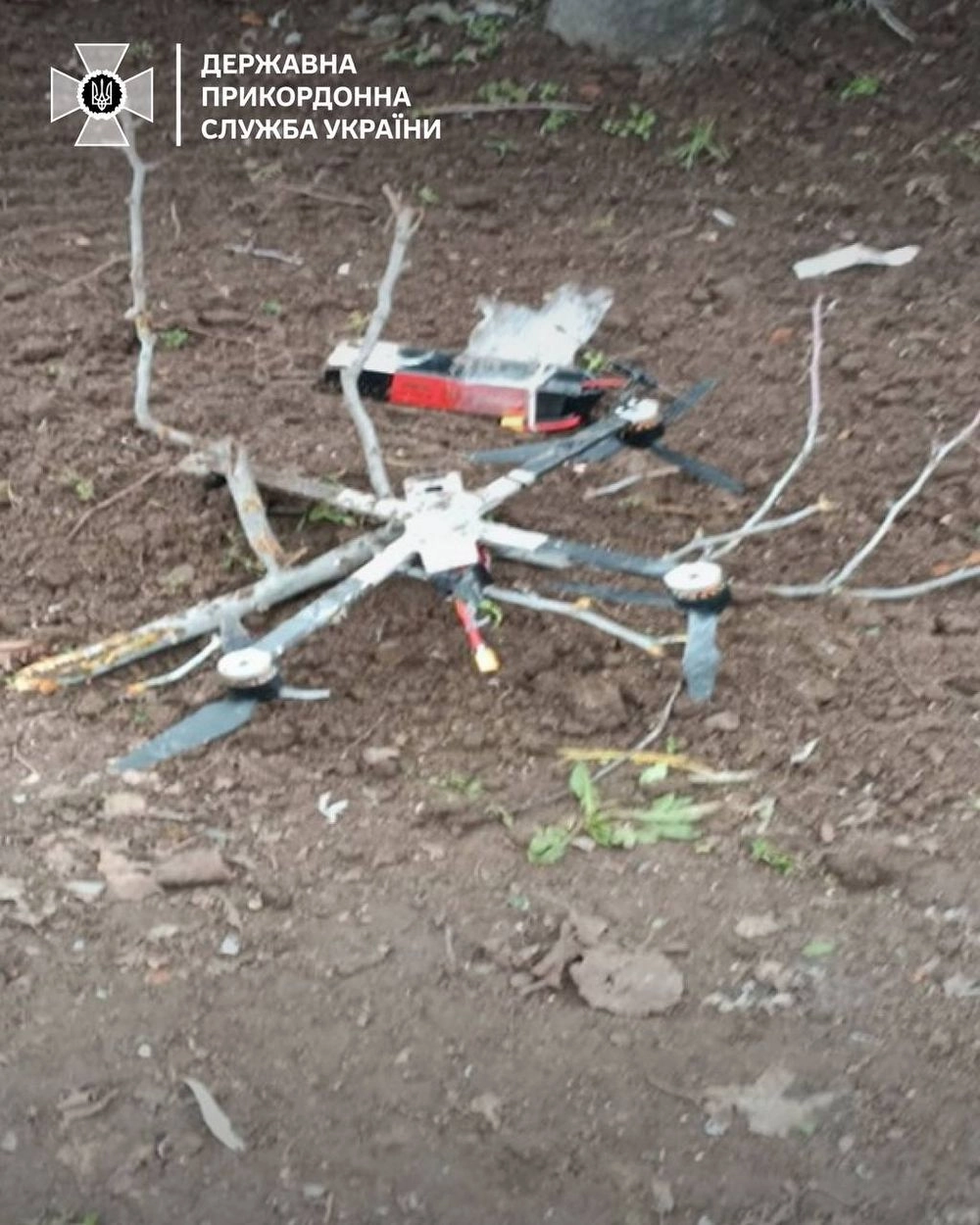Ukrainian border guards repel massive attack of enemy FPV drones in Zaporizhzhia sector