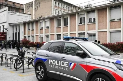 In France, a man with a knife attacked a 6-year-old and an 11-year-old girl near a school