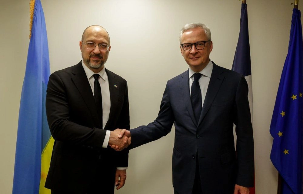 shmyhal-met-with-the-french-minister-of-economy-they-discussed-ukraines-military-needs-restoration-of-the-energy-system-and-confiscation-of-natural-resources