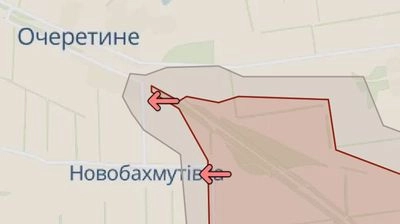 DeepState: рф продвинулась в Новокалиново. Идут бои за электроподстанцию в Очеретино