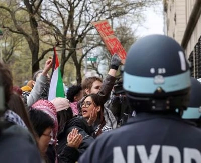 More than 100 pro-Palestinian protesters arrested at US university
