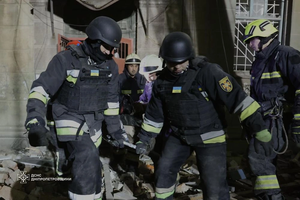 Three dead, 24 more wounded: search and rescue operations at the site of a missile strike in Dnipro completed