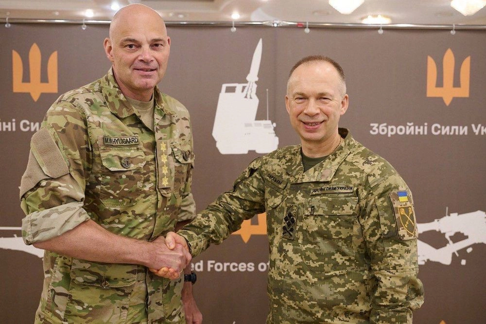 Syrskyi discusses urgent needs of the Armed Forces of Ukraine with Danish Defense Commander