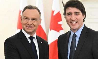 Prime Minister of Canada and President of Poland discuss support for Ukraine