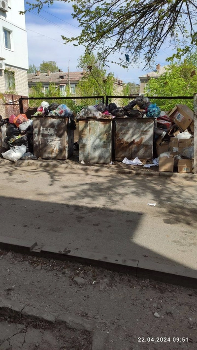 Оккупационные власти Бердянска не вывозят мусор из города: улицы захламлены грязью - глава МВА