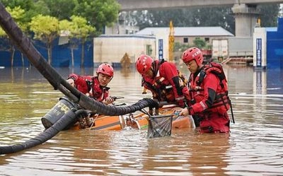 In China, heavy rains destroyed homes and roads, causing 4 deaths and disrupting the lives of 110,000 people