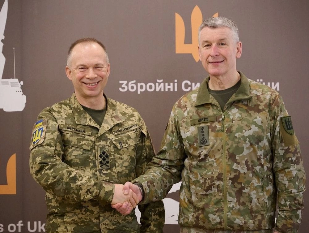 Сирский встретился с военным руководством Литвы в Киеве: обсудили ситуацию на фронте и поддержку Украины