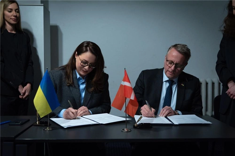 Denmark and Ukraine sign €420 million agreement to rebuild and support Ukraine's energy sector