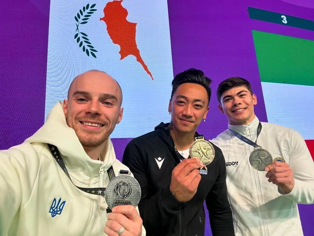 Верняев завоевал "серебро" в многоборье на чемпионате Европы