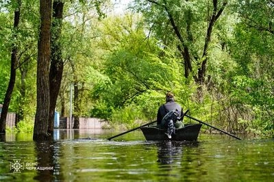 Велика вода на Черкащині: підтоплено 13 будинків, 37 дворів та понад 500 гектарів полів
