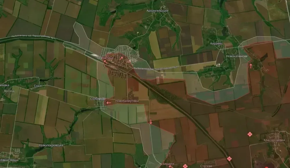 рф ввела дополнительные резервы, чтобы прорвать украинскую оборону на направлении Новобахмутовка-Очеретино - Волошин