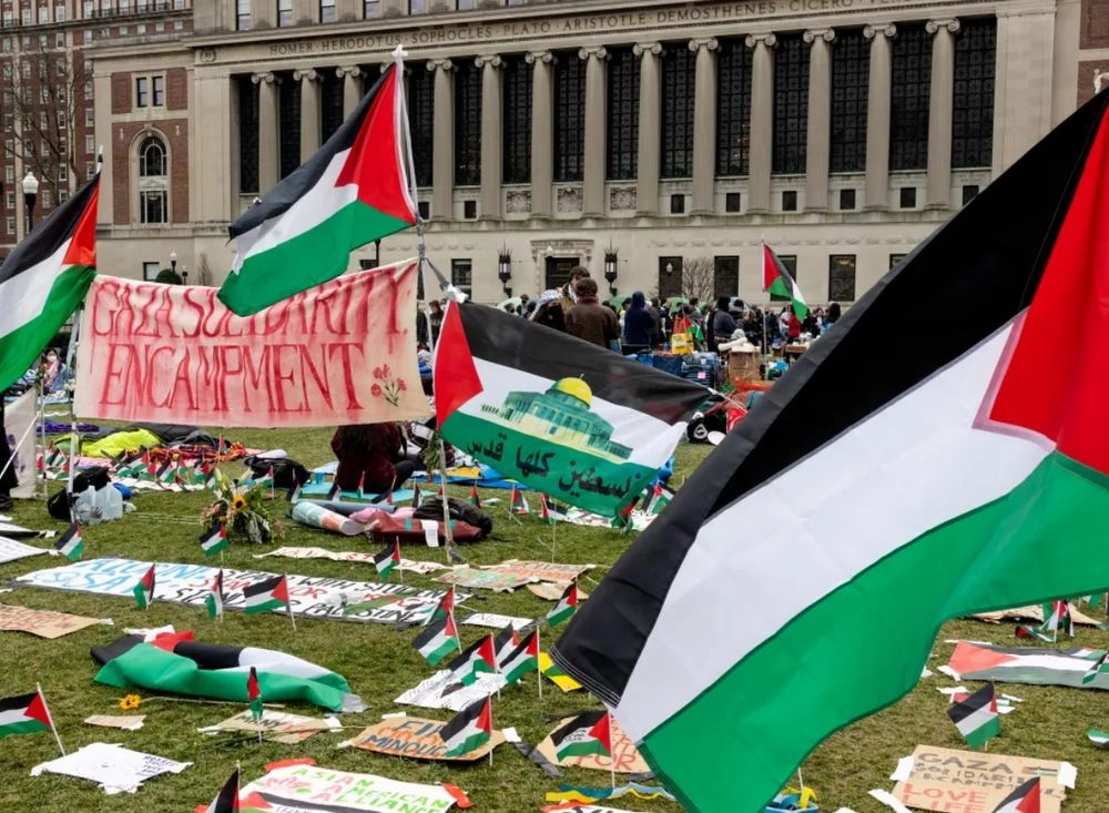 Pro-Palestinian human rights activists sue Columbia University over arrests of protesters